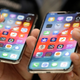 The iPhone XS (left) and XS Max (right).